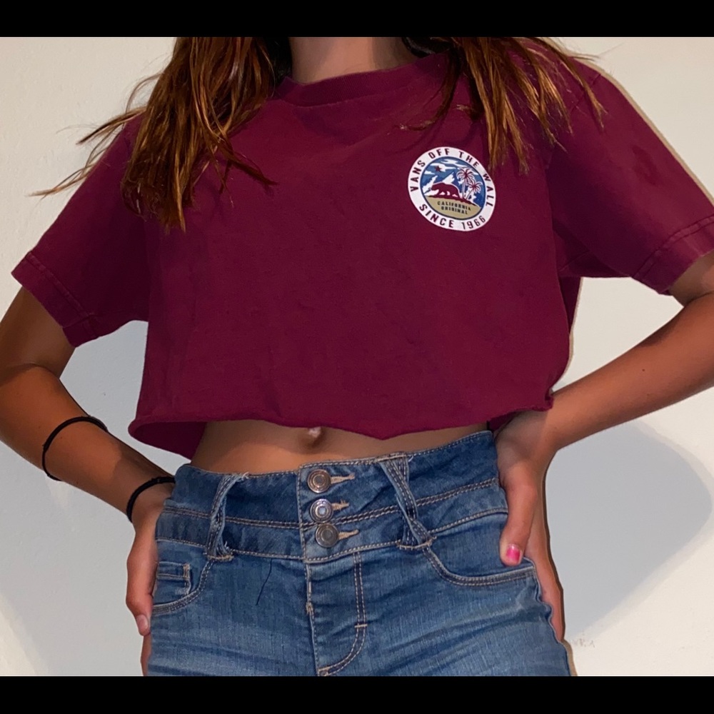 Vans crop top